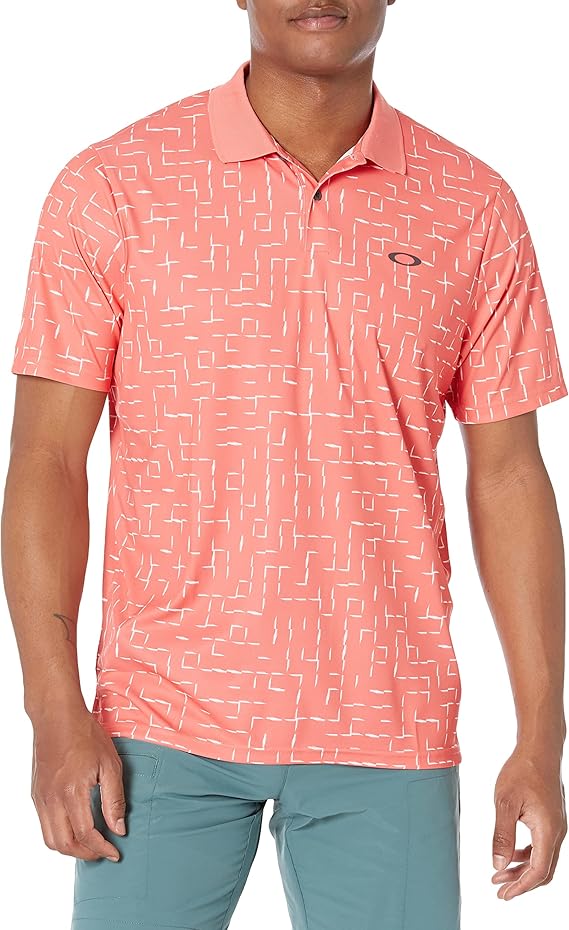 oakley 欧克利 男士 divisional 印花 polo 衫