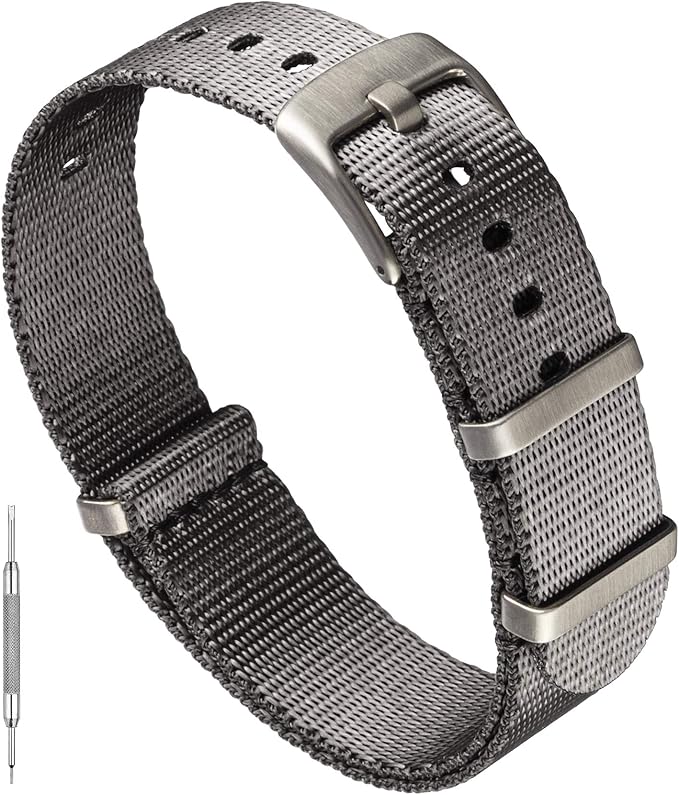 benchmark basics 20mm 和 22mm *带弹道尼龙北约表带   弹簧杆工具