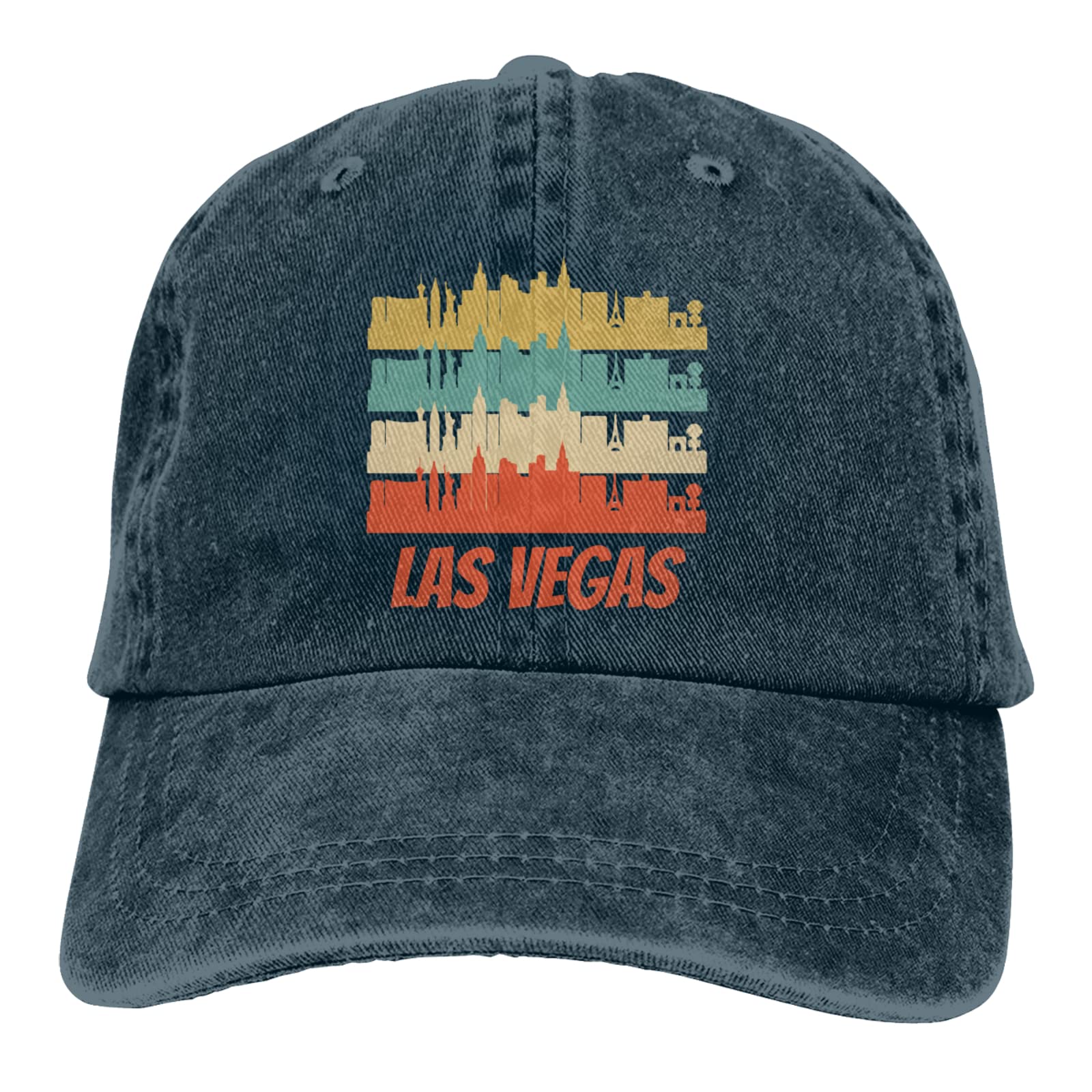 Denim Caps las Vegas Baseball Cap Dad Cap Adiustable Sportswear Retro Men's and Women's camping caps