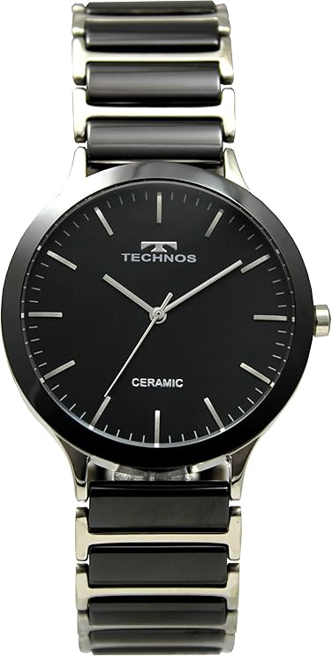 [ 天克诺 ] technos 手表3针陶瓷 t9516tb 男士