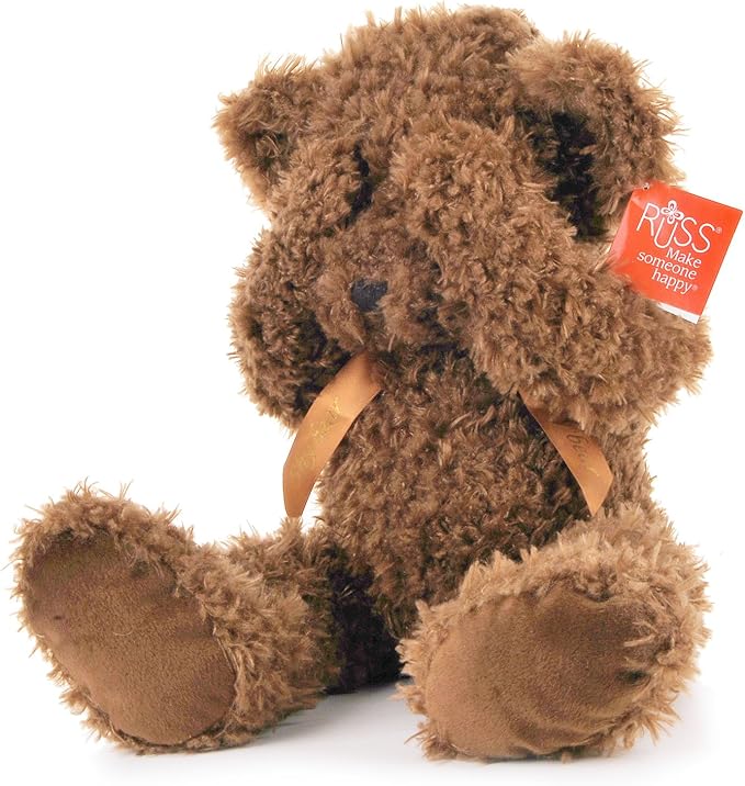 russ 泰迪熊羞羞熊咖啡色4号