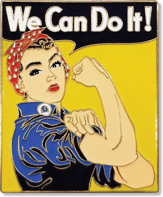 we can do it - 珐琅别针 - 大号 3.