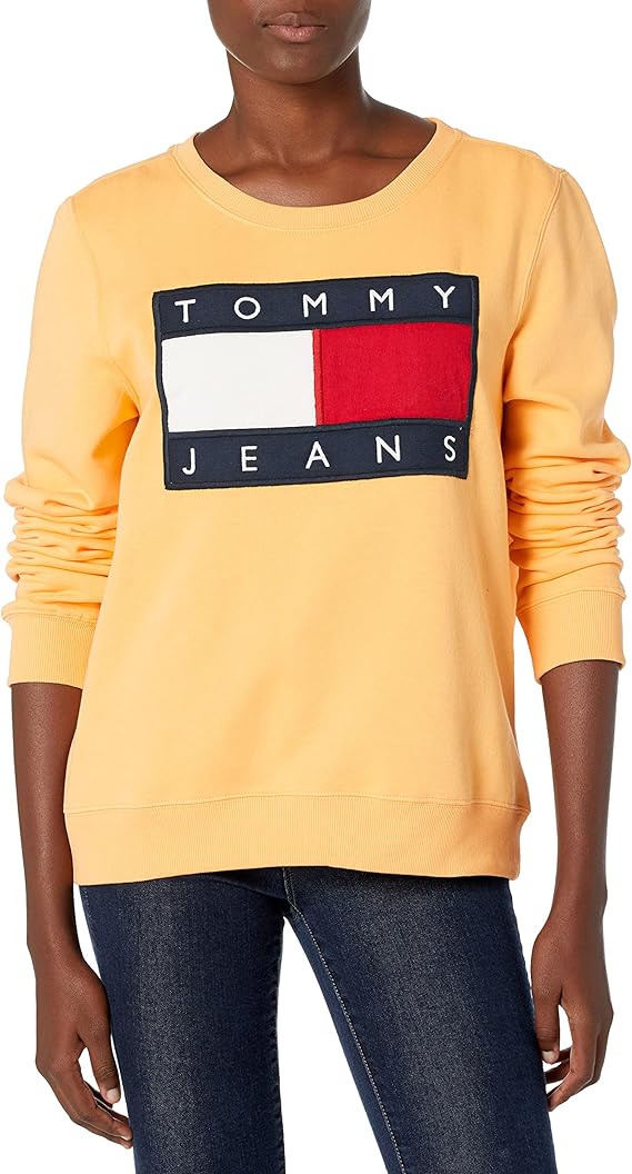 tommyhilfiger汤米希尔费格女式经典圆领运动衫