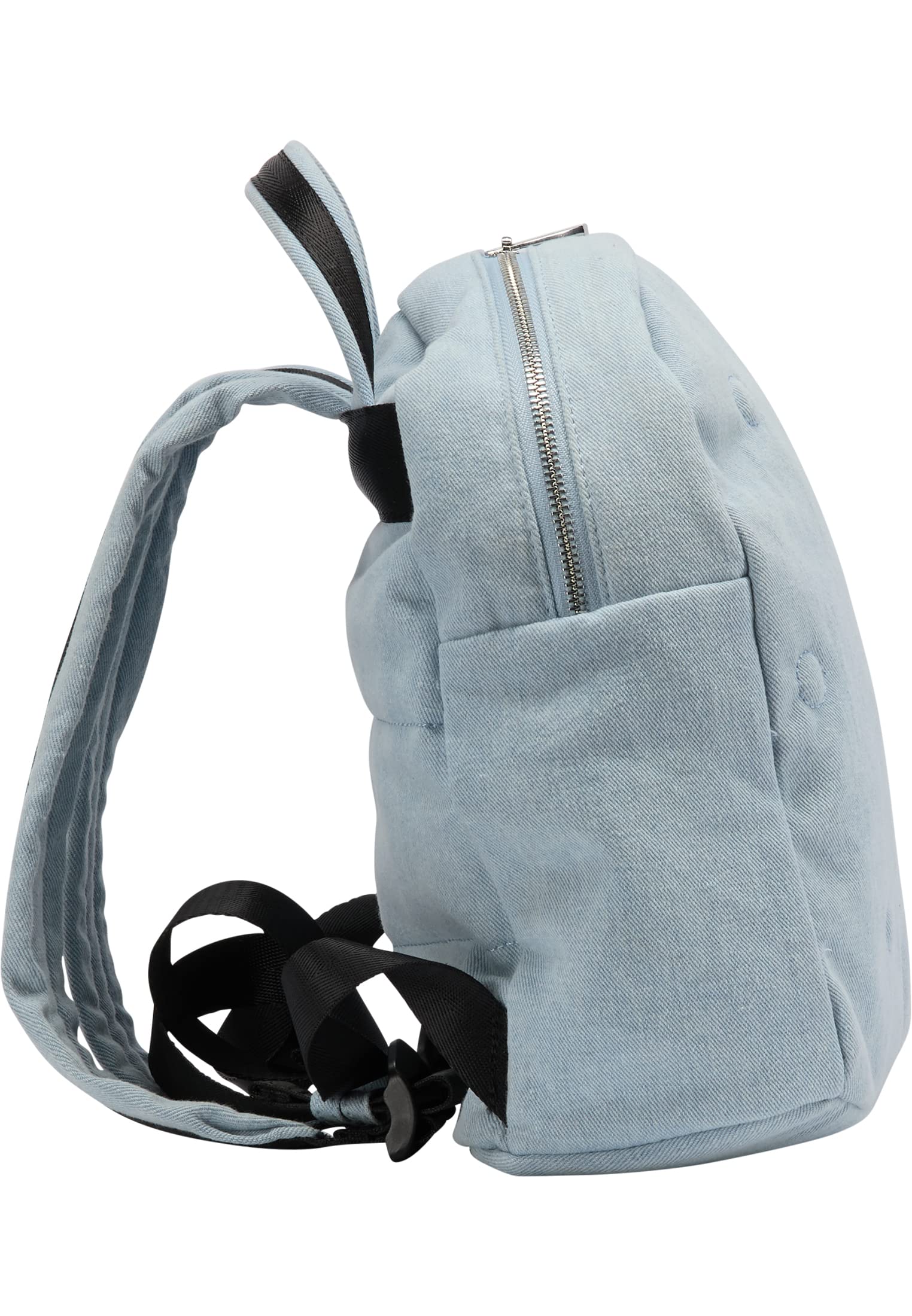 myMo NOW Women's Backpack, light blue Denim, Uniform size, Hellblau Denim, Einheitsgroße