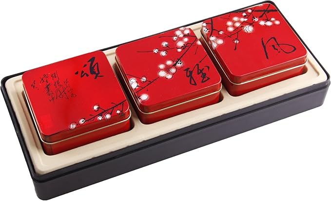 fengyasong 风雅颂 白梅红梅礼盒 铁观音茶叶礼盒(3盒装)