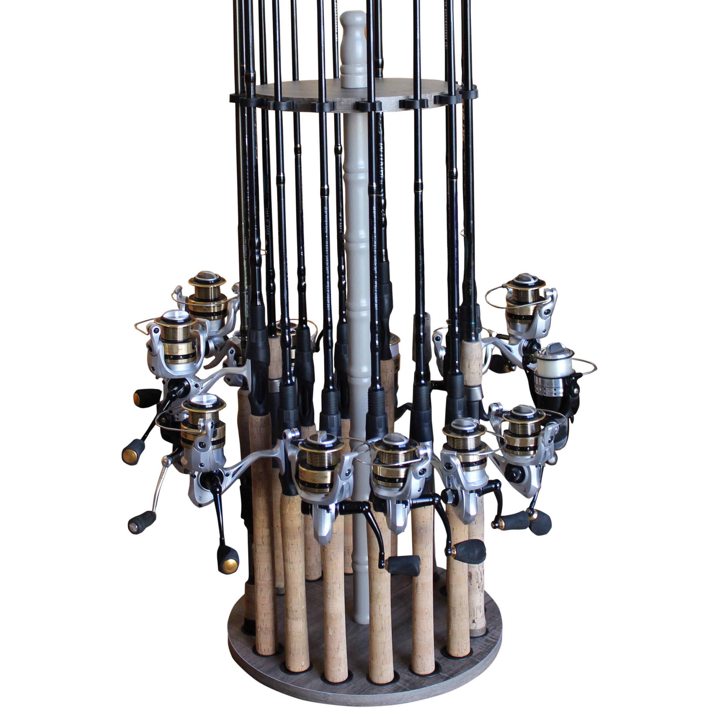 Rush Creek Creations Circular 6 Fishing Rod Storage Rack