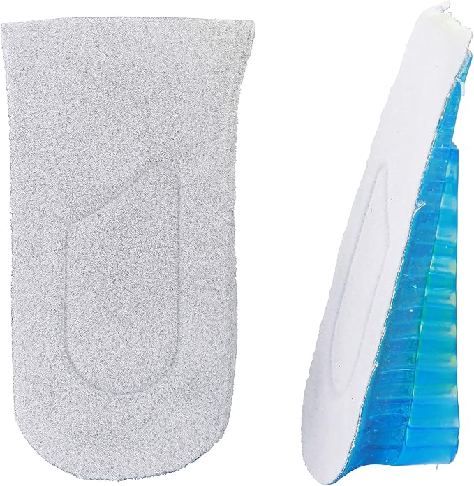 1 件 huntgold 高增高鞋跟提升硅胶鞋垫插入双层衬垫