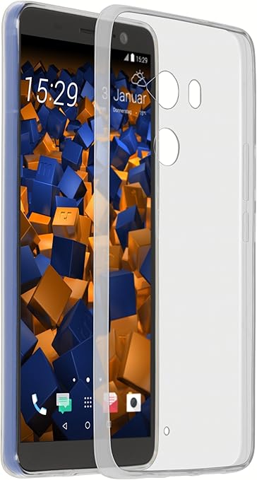 mumbi 超薄手机壳适用于 htc u11  透明保护壳(超薄 0.70 毫米)
