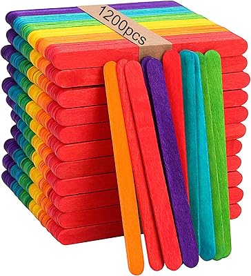 大号棒棒棒,适用于儿童教育,艺术,工艺品家居装饰儿童手工艺成人玩具