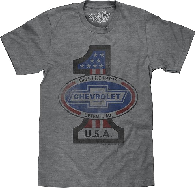teeluvchevroletusat恤genuinepartschevy衬衫