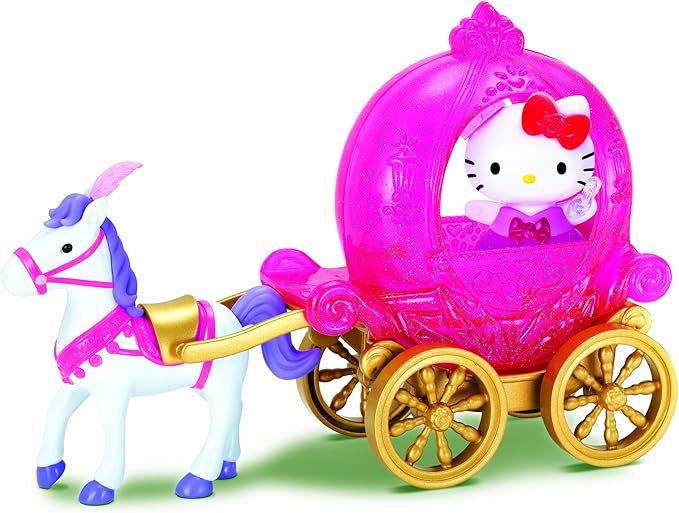 sanrio 三丽鸥 凯蒂猫百变小公主 童话南瓜车 kt-04305 粉色