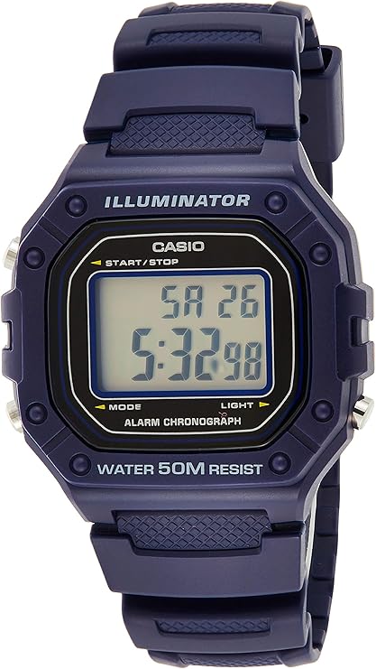 casio 卡西欧 男士数字石英手表 树脂表带 4549526192739