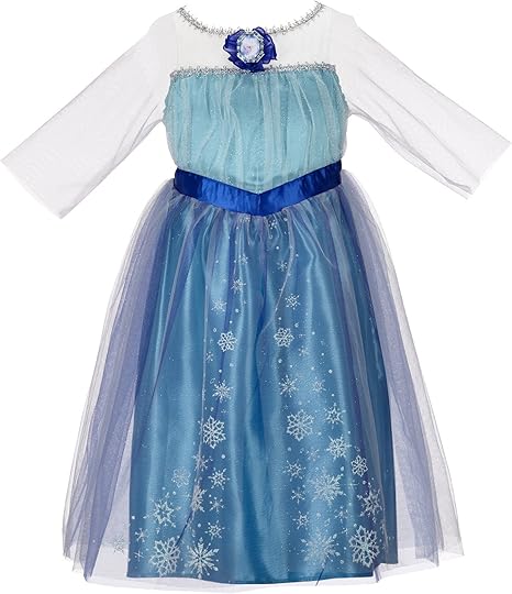 Disney迪士尼冰雪奇缘迷人舞裙 艾莎款4 6x 玩具 亚马逊中国