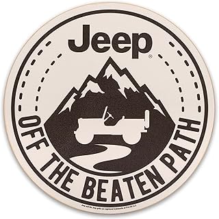 road brands jeep off the beaten path 圆形木质墙饰 - 经典吉普墙