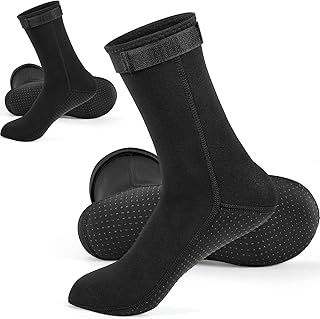 geyoga 2 双氯丁橡胶潜水袜 3 毫米沙滩水袜,冲浪保暖灵活防滑潜水服