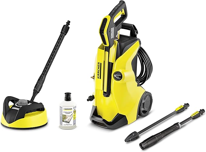 k01rcher k4 全控制家居压力冲洗机 黄色和黑色 one size 1.