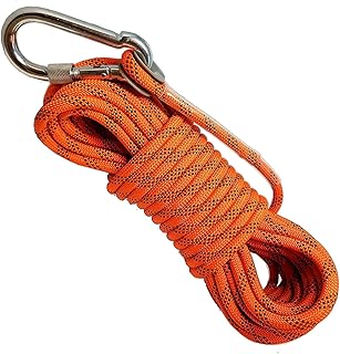 isop 户外攀岩绳 30/50/76 英尺(10/15/23 米)适用于健身和力量8毫米