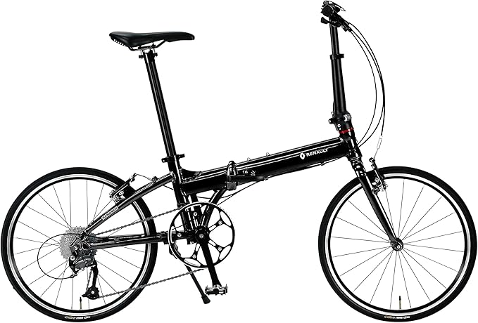 雷诺(renault) platinum mach8 al209 黑色 铝框 20英寸 超轻折叠