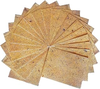 jakapan 厚桑蚕纸片天然叶干花花瓣装饰 diy 工艺泪熊纸拼接剪贴簿