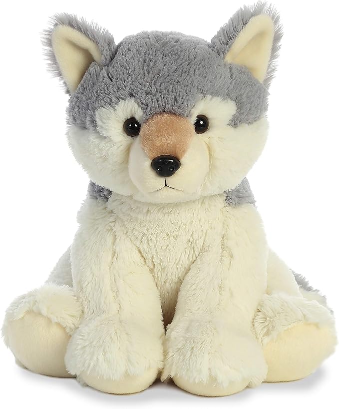 aurora 14 英寸狼毛绒玩具