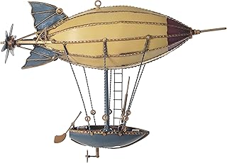 old modern handicrafts 蒸汽朋克飞船,小号,多色