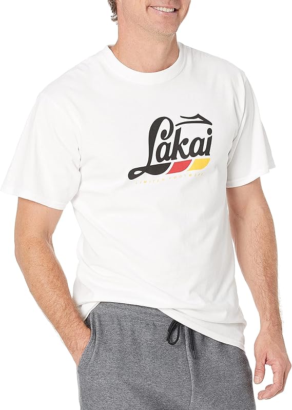 lakai limited footwear 男士 t 恤,白色,m 码