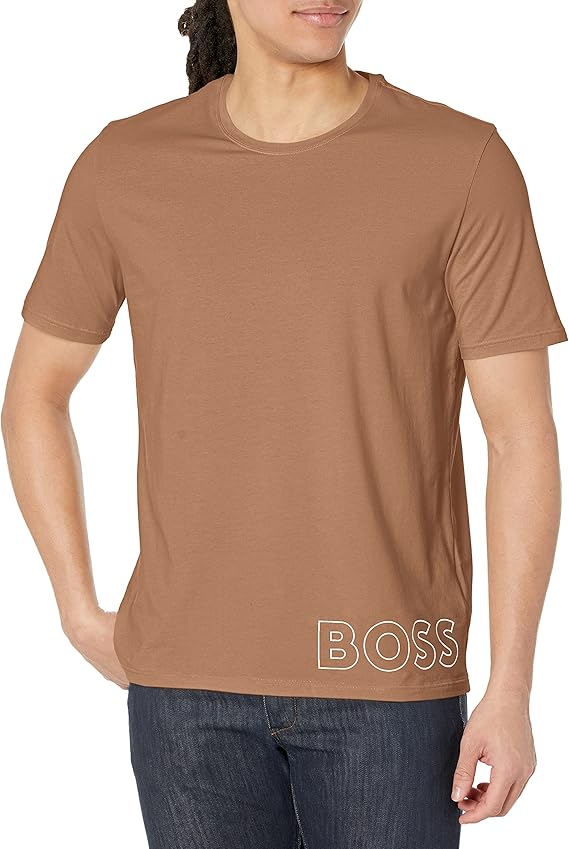 boss 男式 identity 圆领休闲 t 恤