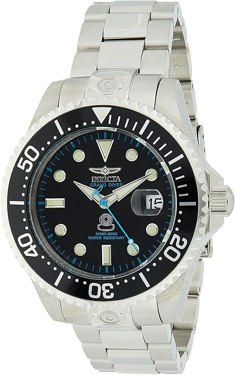 invicta pro diver 自动黑色表盘男士手表 27610