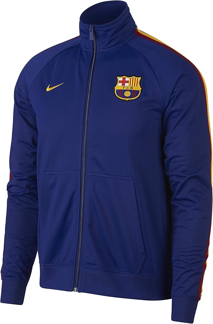 nike 耐克男士巴塞罗那足球俱乐部夹克