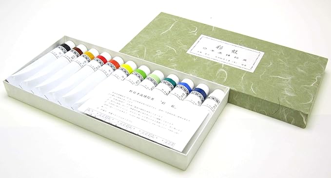 丹羽 日本画用颜料 丹羽 日本画颜料 大12色 20毫升(6号)