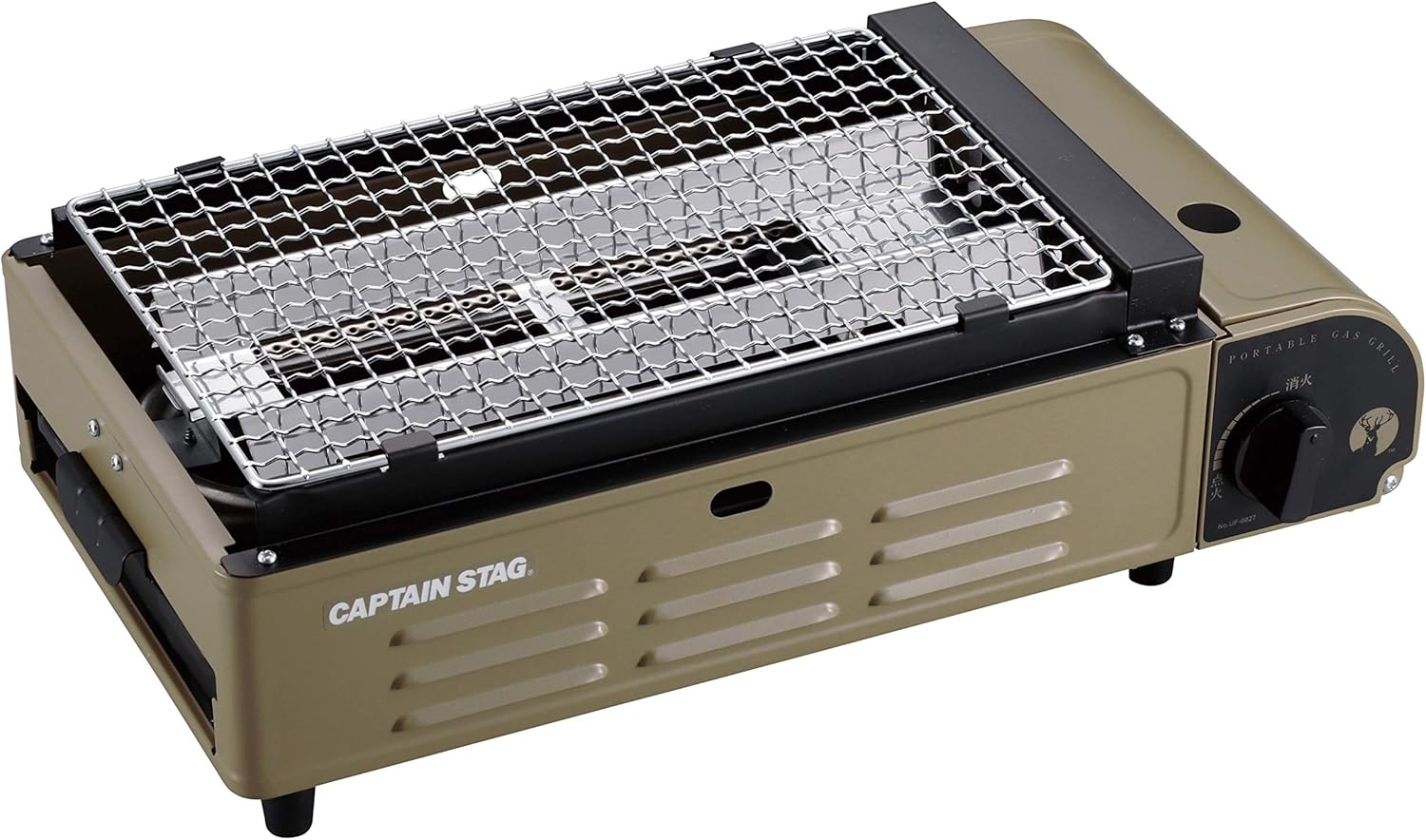captain stag 烧烤 烤架 炉 卡式炉 桌上 卡式炉 烤名人 uf-0027