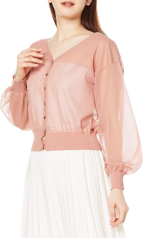 jill by jillstuart 真丝针织系列开衫 free size