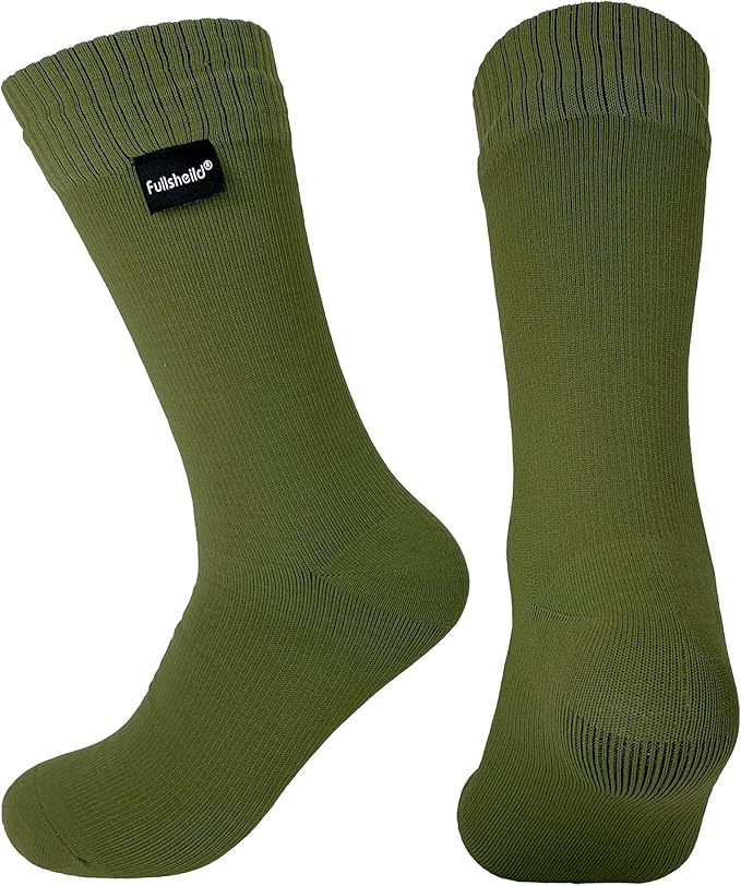 fullsheild 男士防水徒步袜,中性透气户外运动徒步涉水越野跑步滑雪