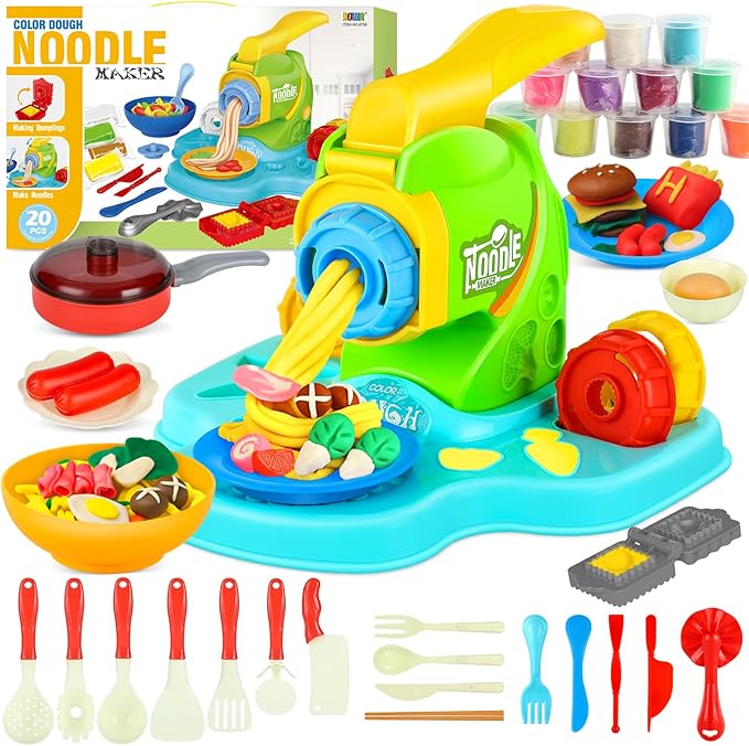 playdough 玩具工具套装 47 件玩具厨房创意配件冰淇淋