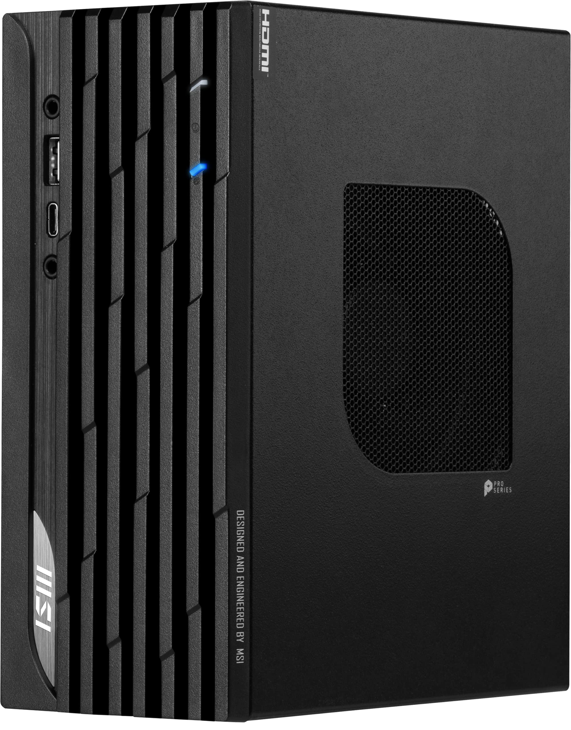 MSI MSI PRO DP20ZA 5M-064EU Mini PC,AMD Ryzen 7 5700G CPU(3.80GHz,8 cores)RAM 8GB DDR4(up to 3200MHz),SSD M.2 256GB,HDMI,DP,USB 3.2,Type-C,WiFi 6, Bluetooth 5.2,VESA,W indows 11 Pro