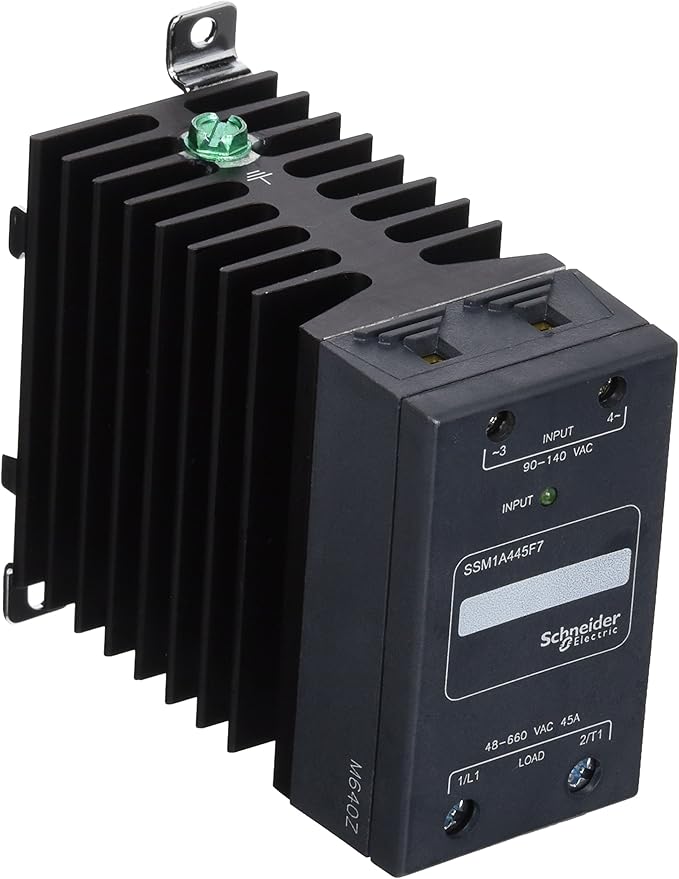 schneider ssm1a445f7 半导体继电器, e:90-140 vac, a:48-660 vac