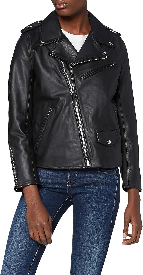 schott nyc 女式皮夹克