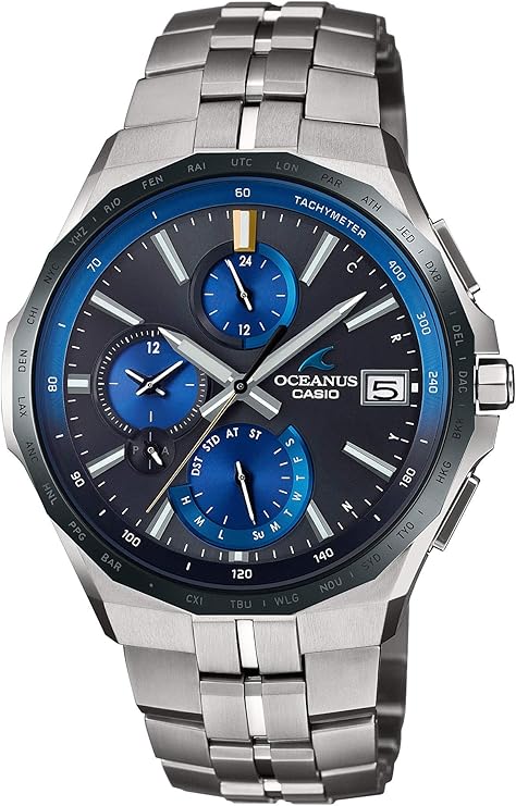 casio 卡西欧 手表 oceanus manta bluetooth 搭载太阳能电波手表 ocw