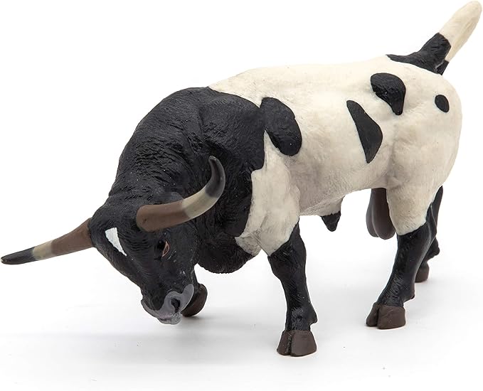 papo 动物模型儿童玩具 野生动物系列 德州公牛54007