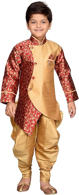aj dezines 儿童派对服装 印度西部套装 男孩 【aj dezines】 服饰