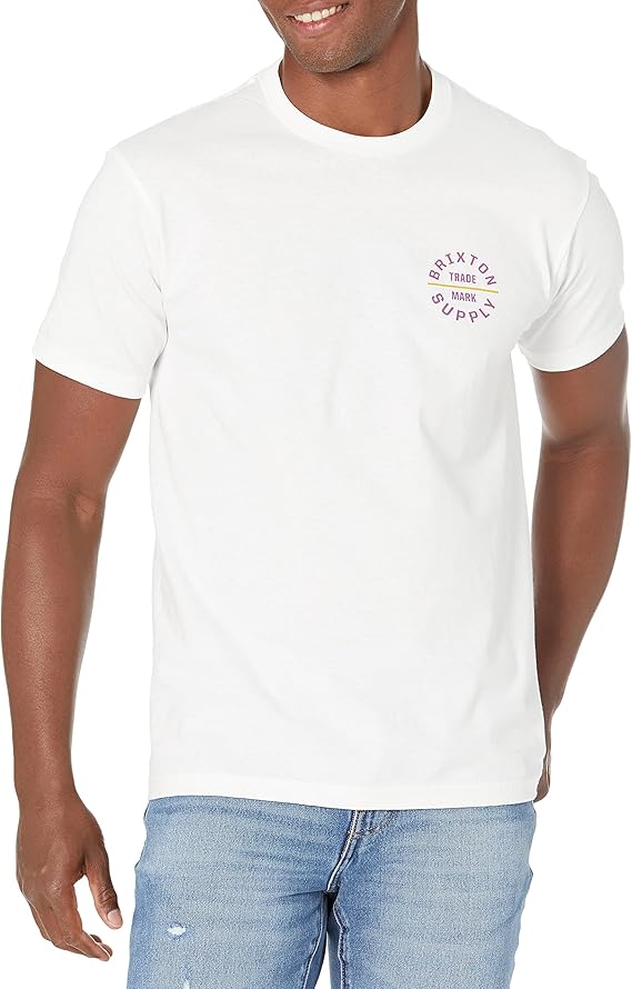 brixton 男式 ss oath v std t 恤