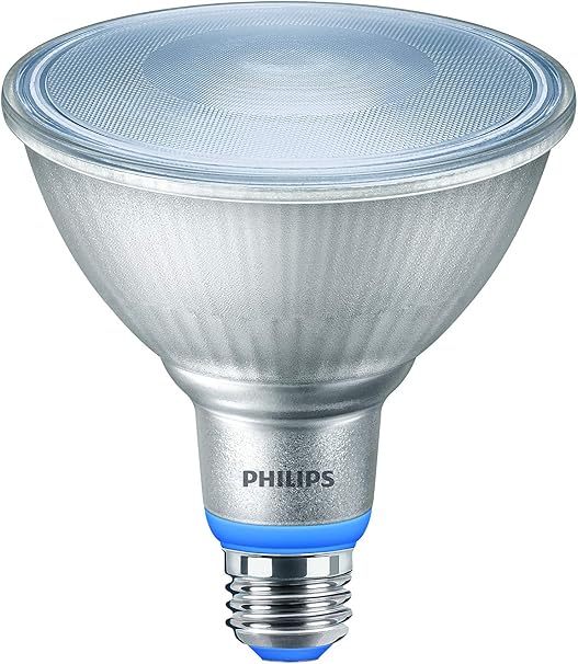 Philips 飞利浦led 555300 Par38 植物生长灯泡 1325 流明 5000 开尔文 15 5 瓦 E26 中型螺丝底座 1 件装 白色 符合title 20 标准 Philips Led 价格报价图片 亚马逊中国