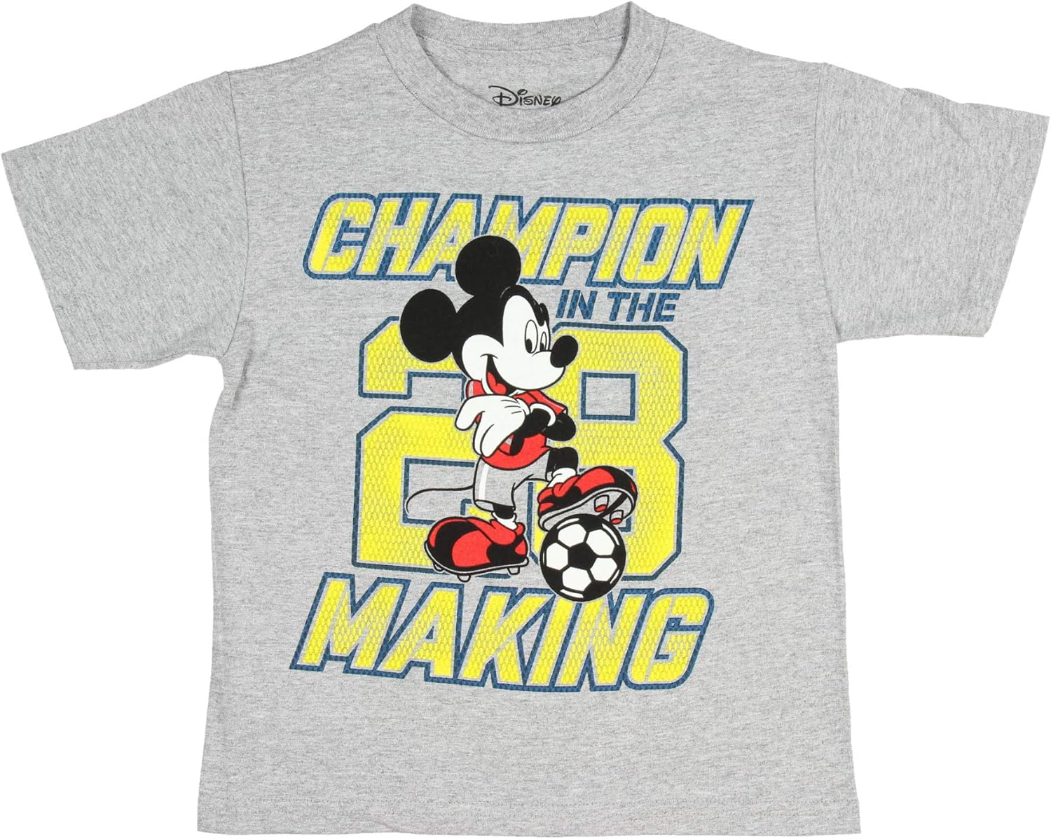 mouse shirt 男孩 champion in the making soccer 卡通儿童 t 恤