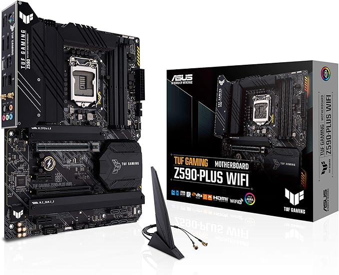 asus 华硕 tuf gaming z590-plus wifi 6 lga 1200(英特尔* 11 代/*