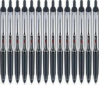 pilot 百乐 precise v5 rt 可伸缩液体墨水签字笔,可更换笔芯,超细