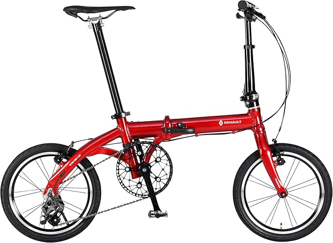 renault ultra light7 try 超轻铝合金框架 超小巧 折叠自行车 外装3