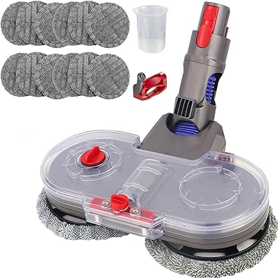 电动擦拭附件适用于 dyson v7 v8 v10 v11 v15 吸尘器,电动地板刮水器