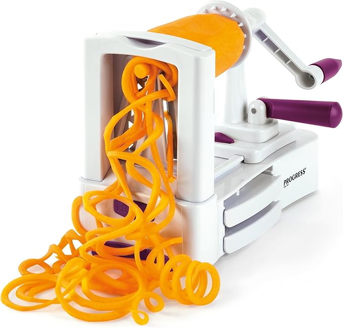 progress bw05385 多功能 3 叶片水果蔬菜喷雾器 紫色 25 x 12 x 19