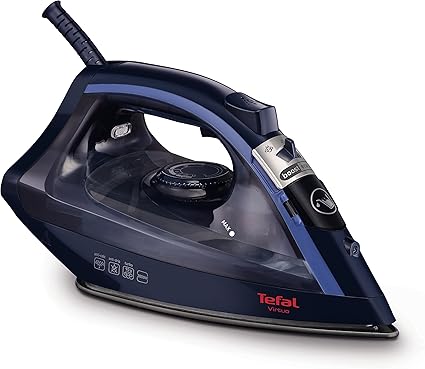 Tefal 特福virtuo Fv1713 蒸汽熨斗00 瓦黑色 蓝色 亚马逊中国 小家电