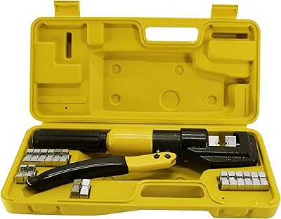 hfs (r) 液压线端子压接器电池电缆凸耳压接工具 带模具线压接工具